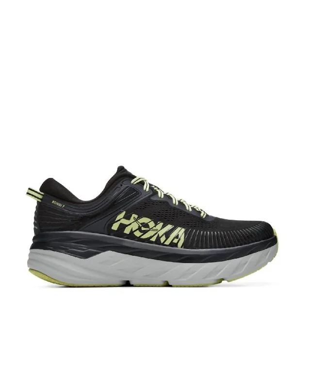 Formal Dress Footwear Men's Bondi 7 Running Shoes In Blue Graphite Butterfly