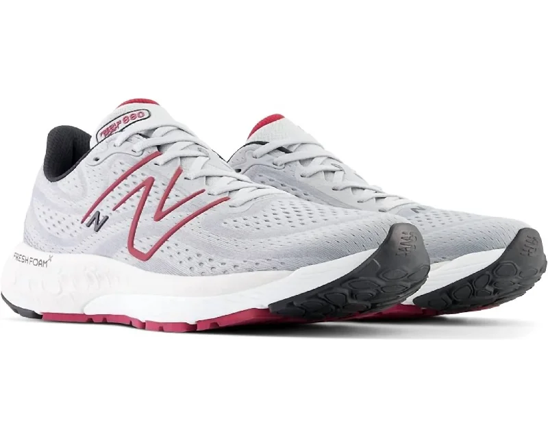Designer Sneakers For Sale Men's 880V13 Running Shoes ( D Width ) In Aluminum Grey/crimson/black Designer Sneakers For Sale Men's 880V13 Running Shoes ( D Width ) In Aluminum Grey/crimson/black