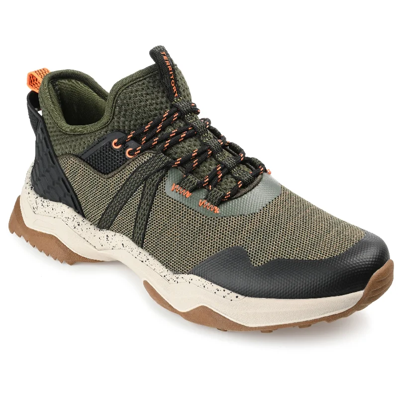 Comfortable Sandals For Summer Territory Sidewinder Waterproof Knit Trail Sneaker