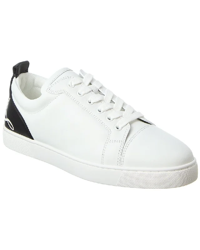 Summer Sports Shoes Christian Louboutin Fun Louis Junior Leather Sneaker