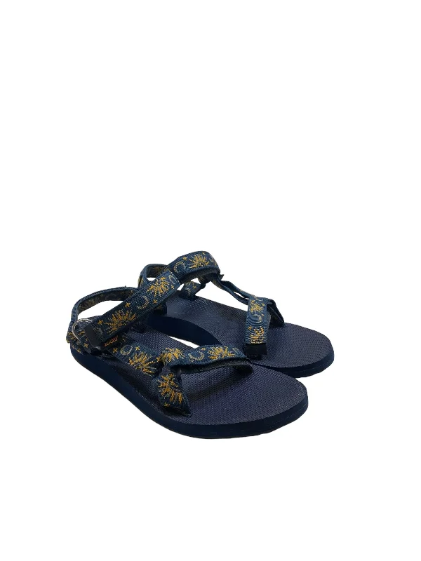 Outdoor Running Shoes Sandals Sport By Teva In Blue, Size: 9