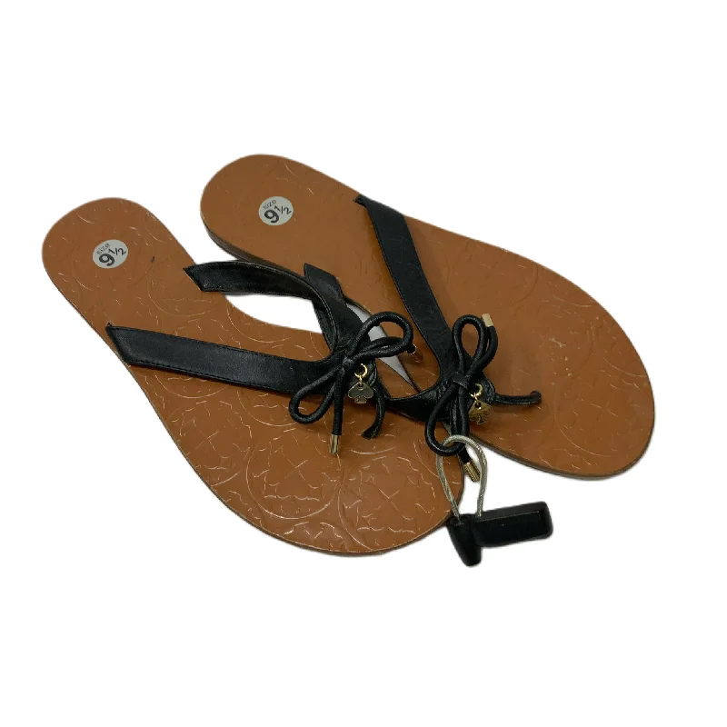 Best Running Sneakers Black & Brown  Sandals Designer By Kate Spade  Size: 9.5