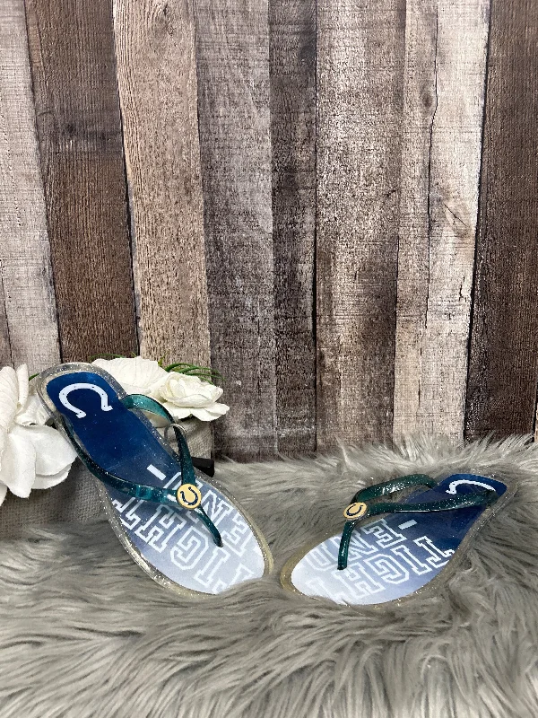 Casual Snow Shoes Blue Sandals Flip Flops Cmf, Size 9
