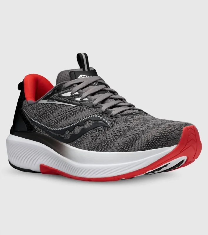 Outdoor Shoes Collection Men's Echelon 9 In Charcoal/redsky