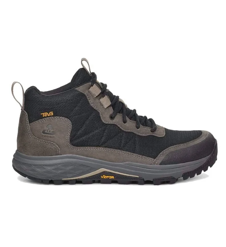 Fashionable Sneakers Collection Men's Ridgeview Mid Hiking Shoe In Grey/black
