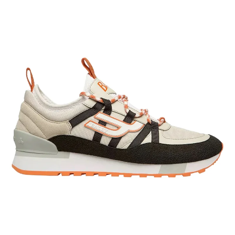 Casual Sandals For Sale Bally Glick 6300603 Men's Black & Dusty White Synthetic Rubber Sneakers Casual Sandals For Sale Bally Glick 6300603 Men's Black & Dusty White Synthetic Rubber Sneakers