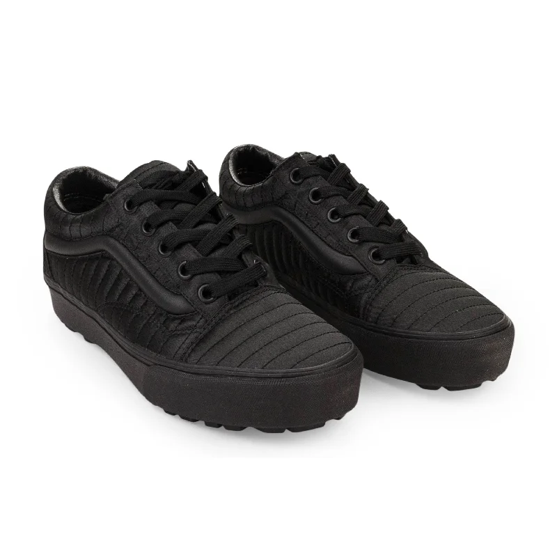Waterproof Sports Shoes X OC PADDED OLD SKOOL LUG PLATFORM BLACK SNEAKERS