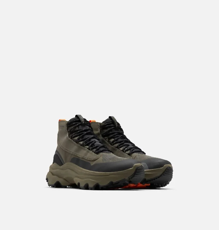 Stylish Work Sneakers Men's Kinetic Breakthru Venture Mid Sneaker In Alpine Tundra Black Stylish Work Sneakers Men's Kinetic Breakthru Venture Mid Sneaker In Alpine Tundra Black