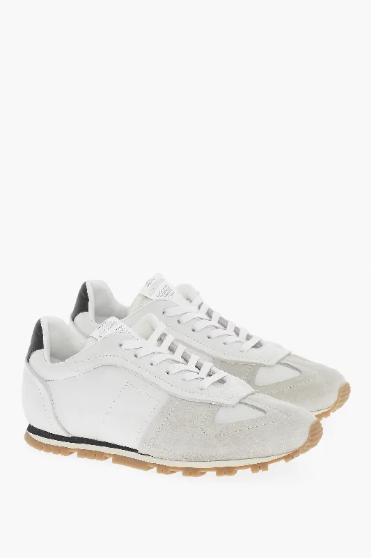 Classic Hiking Footwear Maison Margiela Mm22 Suede Low-Top Sneakers