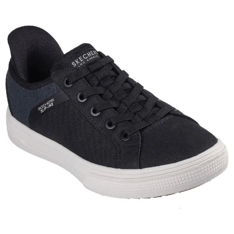 Comfortable Running Sneakers Slip-ins: Arch Fit Arcade - Good 2 See Ya - Black