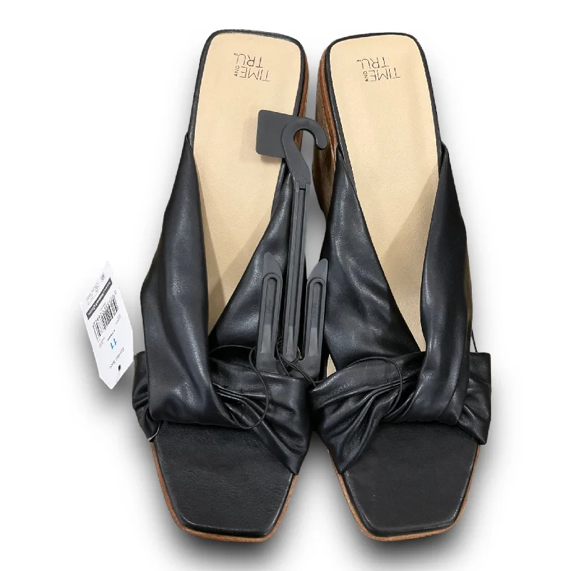 Waterproof Snow Boots Sandals Heels Wedge By Time And Tru  Size: 11