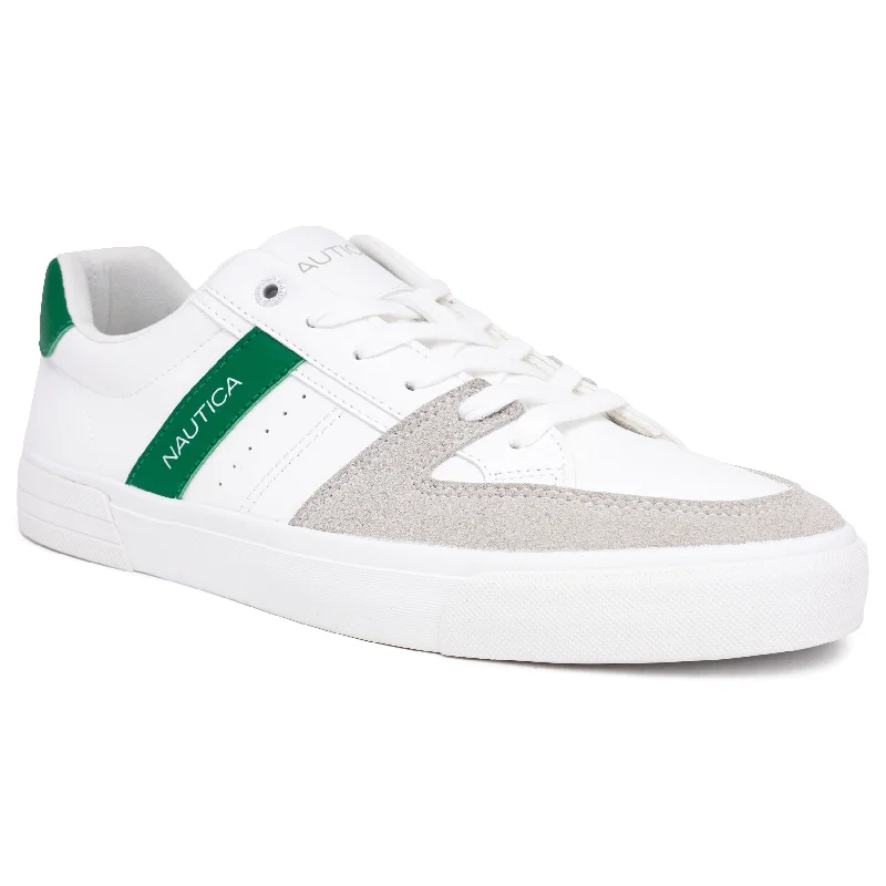 Stylish Casual Footwear Nautica Logo Lace-Up Sneaker