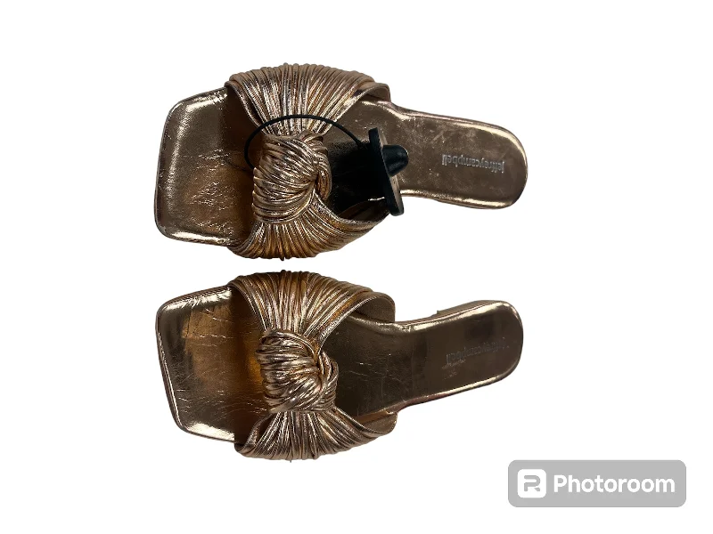 Fashionable Loafers For Sale Rose Gold Sandals Designer Jeffery Campbell, Size 7