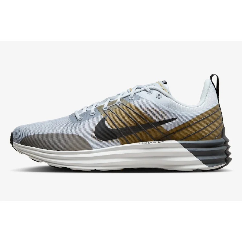 Trendy Casual Shoes Nike Lunar Roam Pure Platinum/Black-Wolf Grey  DV2440-001 Men's