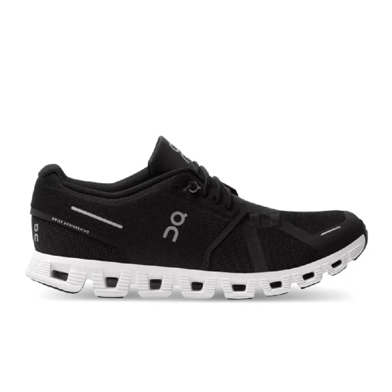 Fashion Sneakers For Work On Men's Cloud 5 - Black/White