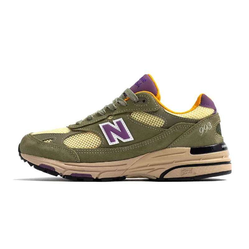 Comfortable Athletic Shoes New Balance 993 Olive Leaf/Purple  U993OL Men's