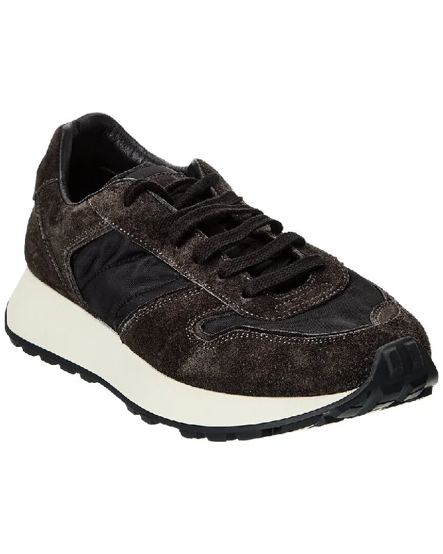 Formal Leather Shoes Common Projects Track 76 Nylon & Leather Sneaker