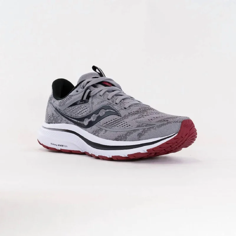 Luxury Boots For Sale Men's Omni 21 Wide In Alloy/garnet