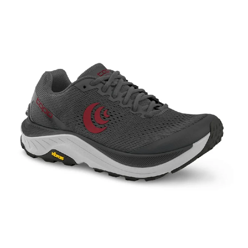 Slip-On Winter Shoes Topo Athletic Men's Ultraventure 3 - Grey/Red