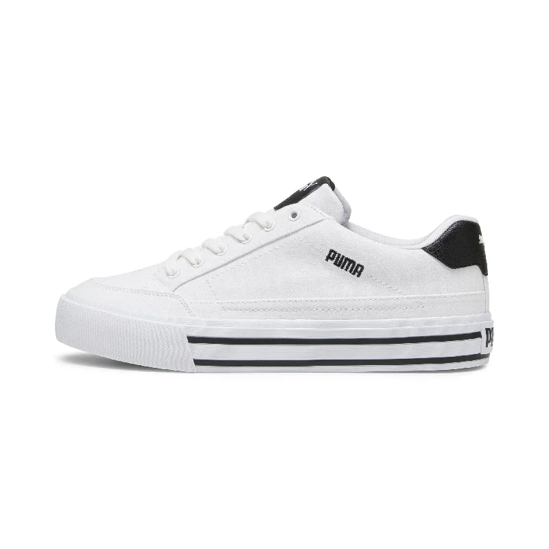 Luxury Leather Sneakers PUMA Court Classic Vulc Unisex Sneakers