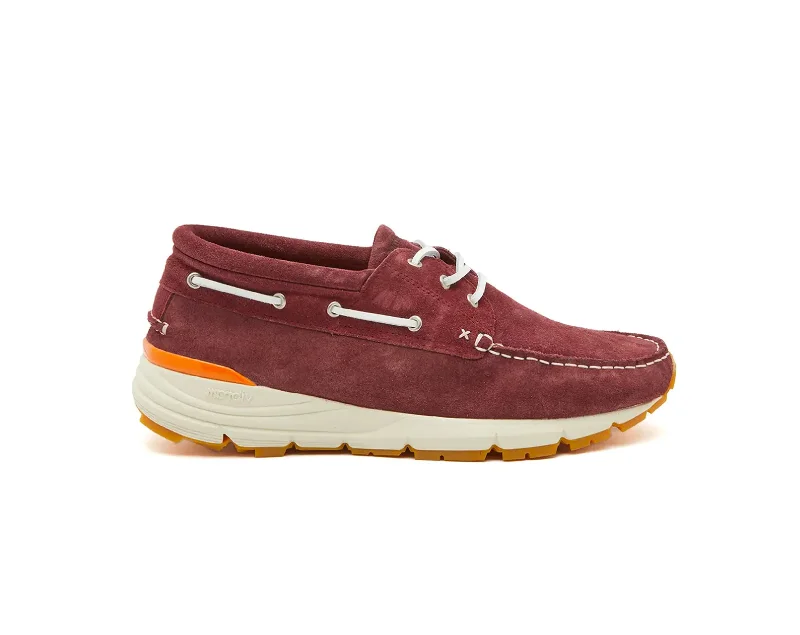 Stylish Boots For Work Merrimack Boat Shoe - Chianti Suede