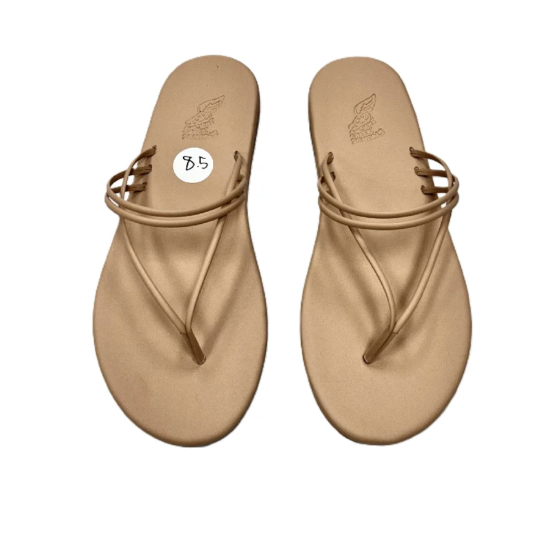 Casual Sandals For Sale Tan Sandals Flip Flops By Ancient Greek Sandals, Size: 8.5