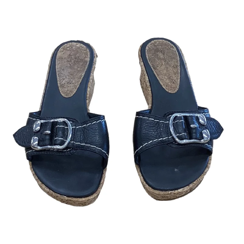 Casual Snow Shoes Sandals Heels Block By Antonio Melani In Black, Size: 6.5
