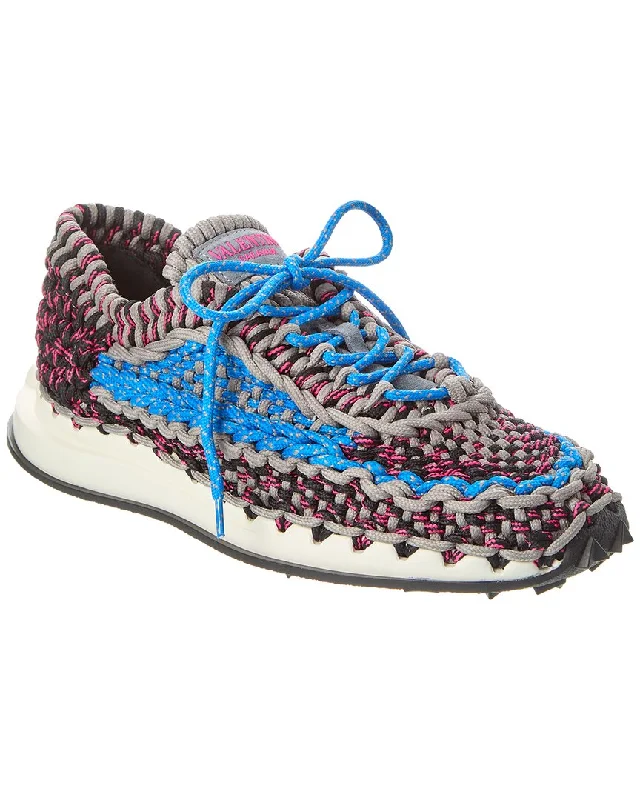 Stylish High Heels Valentino Rope Sneaker