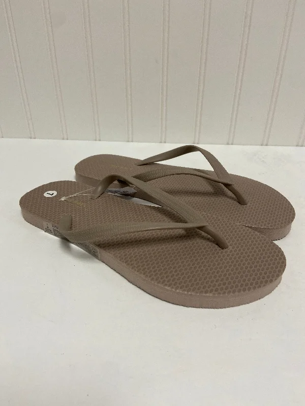 Best Sneakers For Running Taupe Sandals Flip Flops Old Navy, Size 7