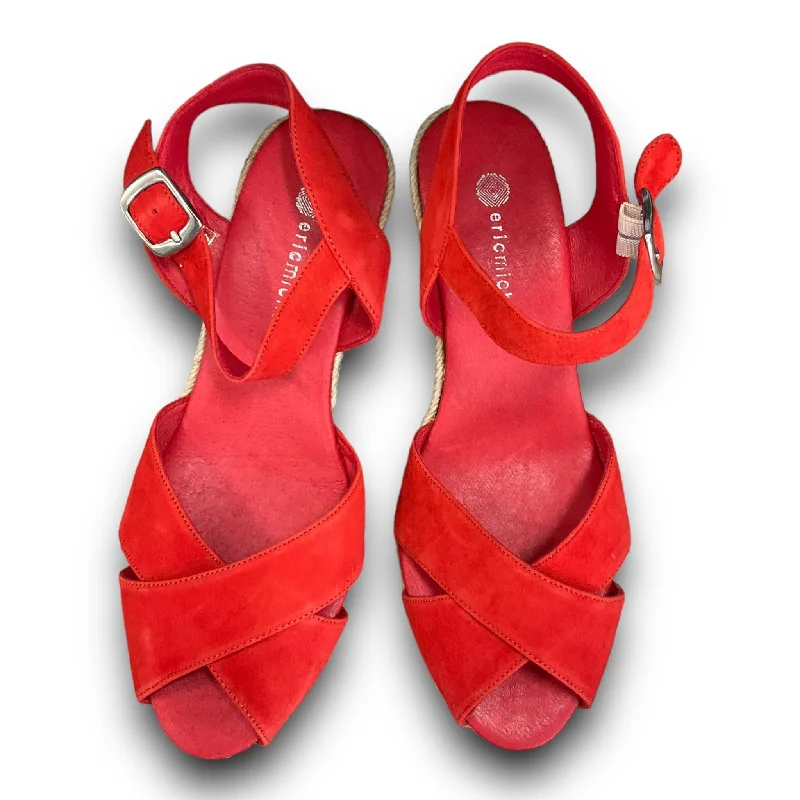 Outdoor Athletic Shoes Sandals Heels Wedge By Eric Michael London  Size: 7.5