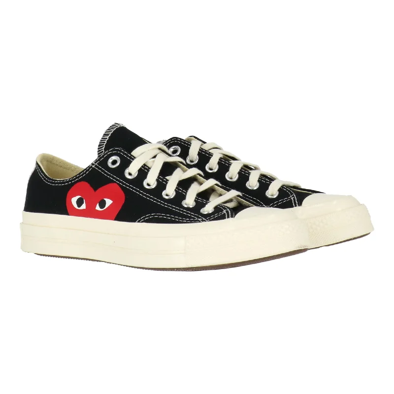 Casual Flip Flops Comme Des Garcon Mens Black Chuck Taylor All Star '70 Low Sneaker Casual Flip Flops Comme Des Garcon Mens Black Chuck Taylor All Star '70 Low Sneaker