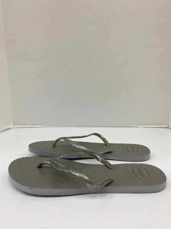 Formal Wedding Shoes Sandals Flip Flops By Havaianas  Size: 12