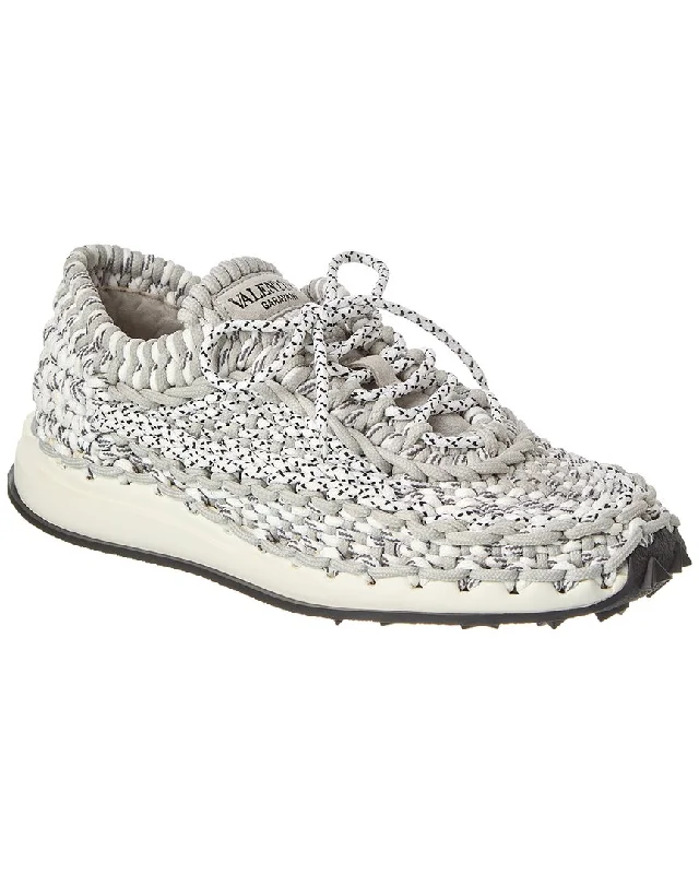 Comfortable Athletic Shoes Valentino Rope Sneaker