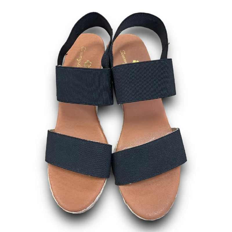 Formal Leather Shoes Sandals Heels Wedge By Tommy Bahama  Size: 5.5