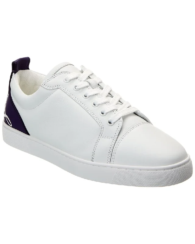 Comfortable Formal Footwear Christian Louboutin Fun Louis Junior Leather Sneaker