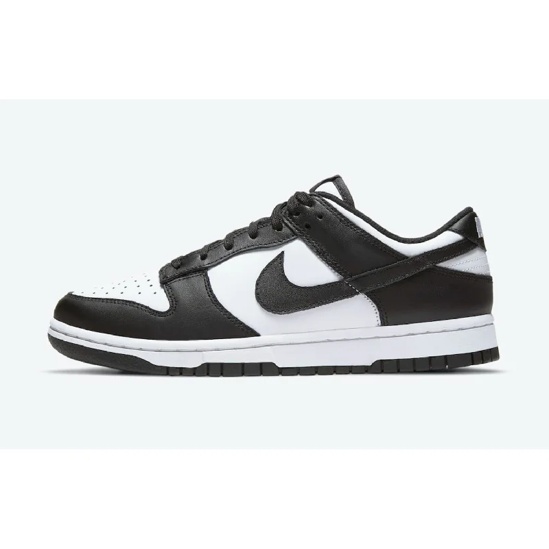 Breathable Sports Shoes Nike Dunk Low Retro White/Black-White  DD1391-100 Men's