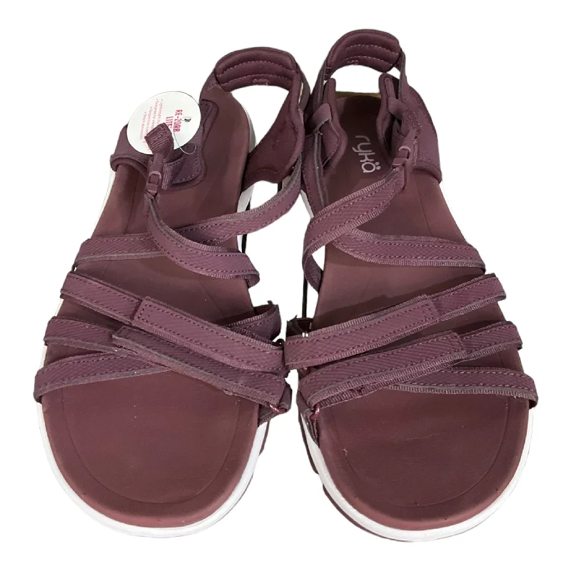 Durable Sports Sneakers Sandals Sport By Ryka In Red, Size: 10