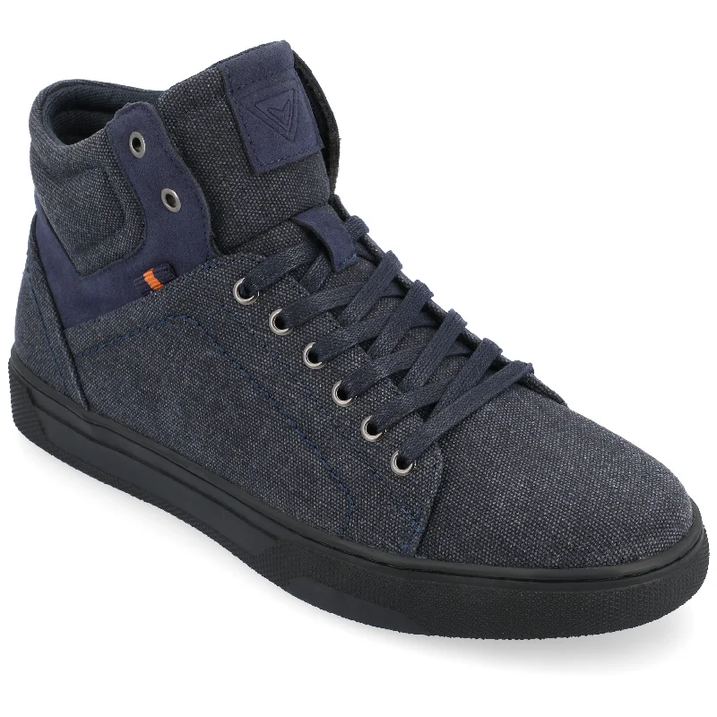 Sporty Hiking Shoes Vance Co. Justin High Top Sneaker