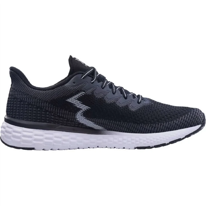 Best Running Footwear Men's Fierce Running Shoes - Medium Width In Black/ebony