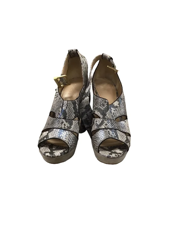 Casual Booties For Sale Sandals Heels Block By Sam Edelman In Animal Print, Size: 10