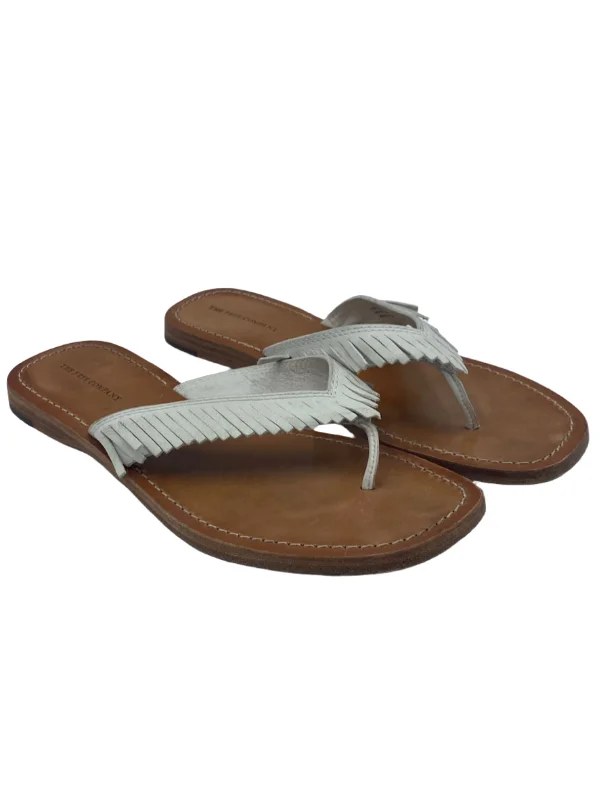 Slip-On Sneakers Collection Brown Sandals Designer Frye, Size 8.5