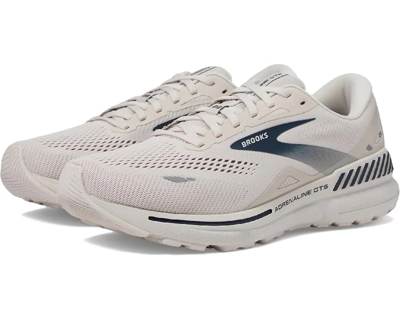 Outdoor Sneakers Collection Men's Adrenaline Gts 23 Running Shoes In Crystal Grey/surf The Web Grey Outdoor Sneakers Collection Men's Adrenaline Gts 23 Running Shoes In Crystal Grey/surf The Web Grey