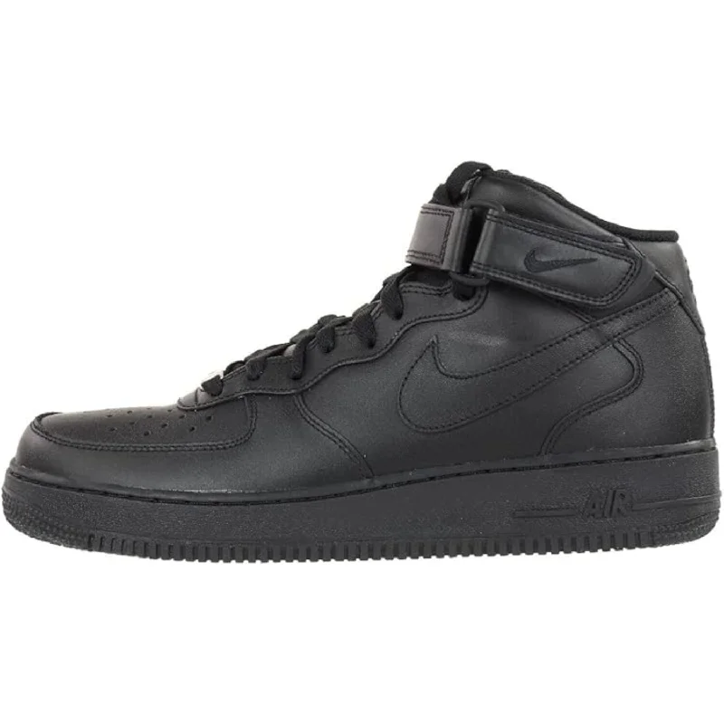 Outdoor Sneakers Collection Nike Air Force 1 Mid '07 Black/Black-Black 315123-001 Men's Outdoor Sneakers Collection Nike Air Force 1 Mid '07 Black/Black-Black 315123-001 Men's