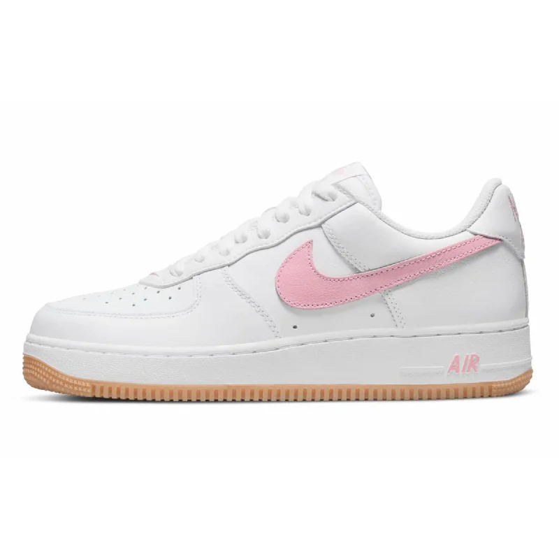 Waterproof Sports Shoes Nike Air Force 1 Low Retro White/Pink-Gum Yellow DM0576-101 Men's Waterproof Sports Shoes Nike Air Force 1 Low Retro White/Pink-Gum Yellow DM0576-101 Men's