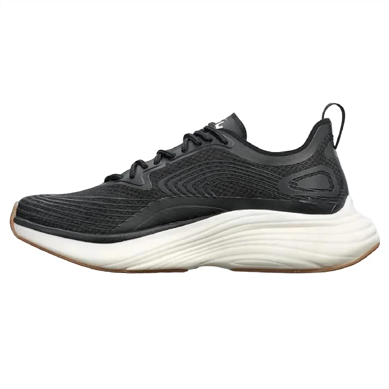 Best Hiking Boots For Winter Men's Streamline Sneaker Shoes In Black/white/gum