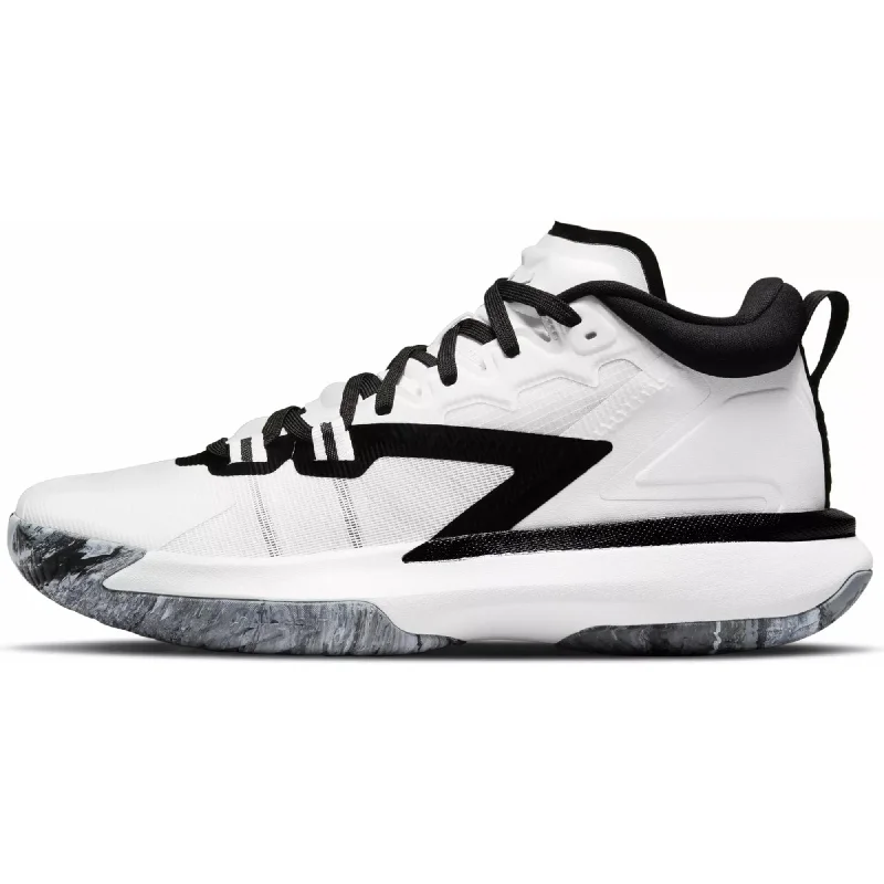 Comfortable Loafers For Men Nike Jordan Zion 1 TB White/White-Black DC4208-100 Men's Comfortable Loafers For Men Nike Jordan Zion 1 TB White/White-Black DC4208-100 Men's