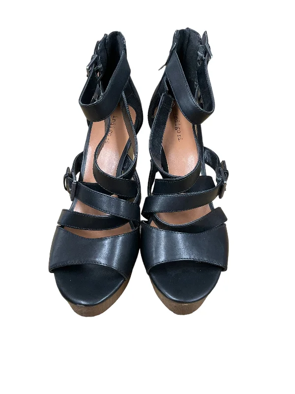 Trendy Casual Shoes Sandals Heels Wedge By Indigo Rd  Size: 9