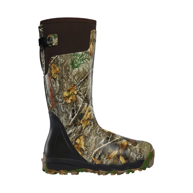 Outdoor Work Boots Lacrosse Mens Alphaburly Pro 18in - Realtree Edge
