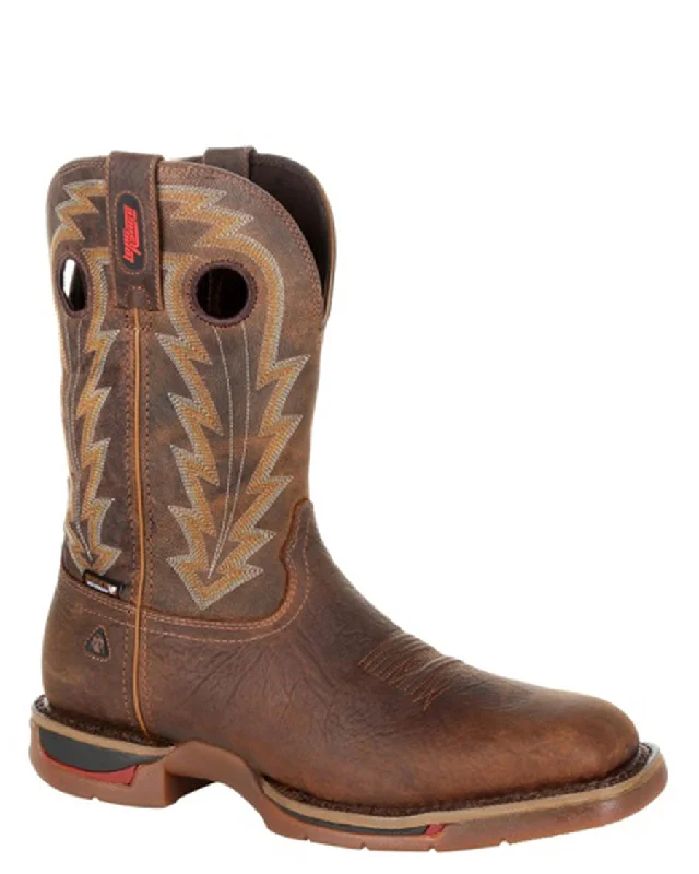 Sporty Hiking Shoes Men's Long Range 11" Waterproof Western Boots