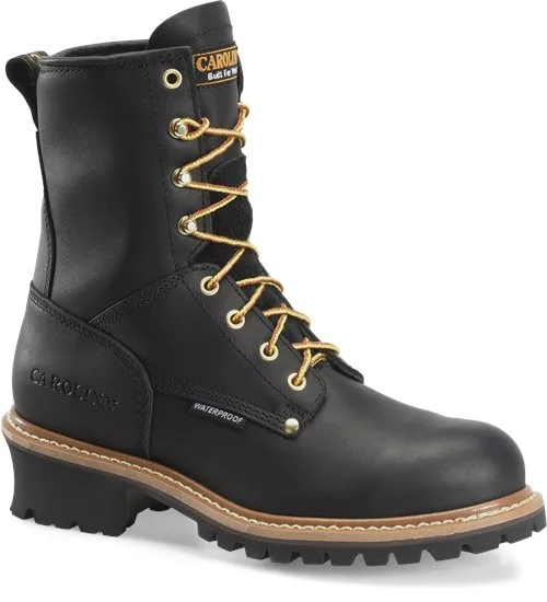 Outdoor Sneakers Collection Carolina Men's 8" Waterproof Steel Toe Logger Boot - CA9823 Outdoor Sneakers Collection Carolina Men's 8" Waterproof Steel Toe Logger Boot - CA9823